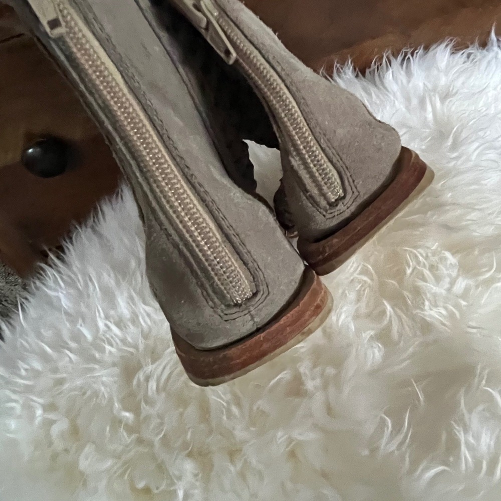 Free People Island Cruiser Woven Suede Sandals Womens 7 - Picture 7 of 11